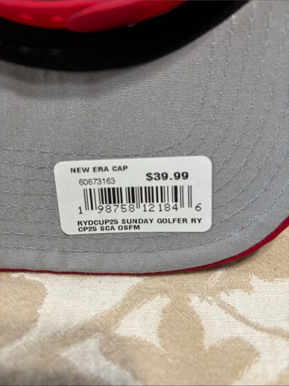USA Ryder Cup Golf SnapBack Hat